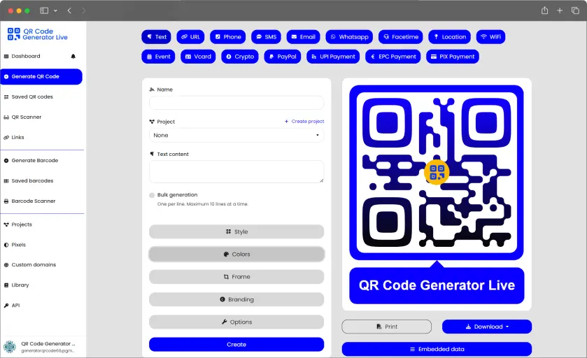 Static QR Code